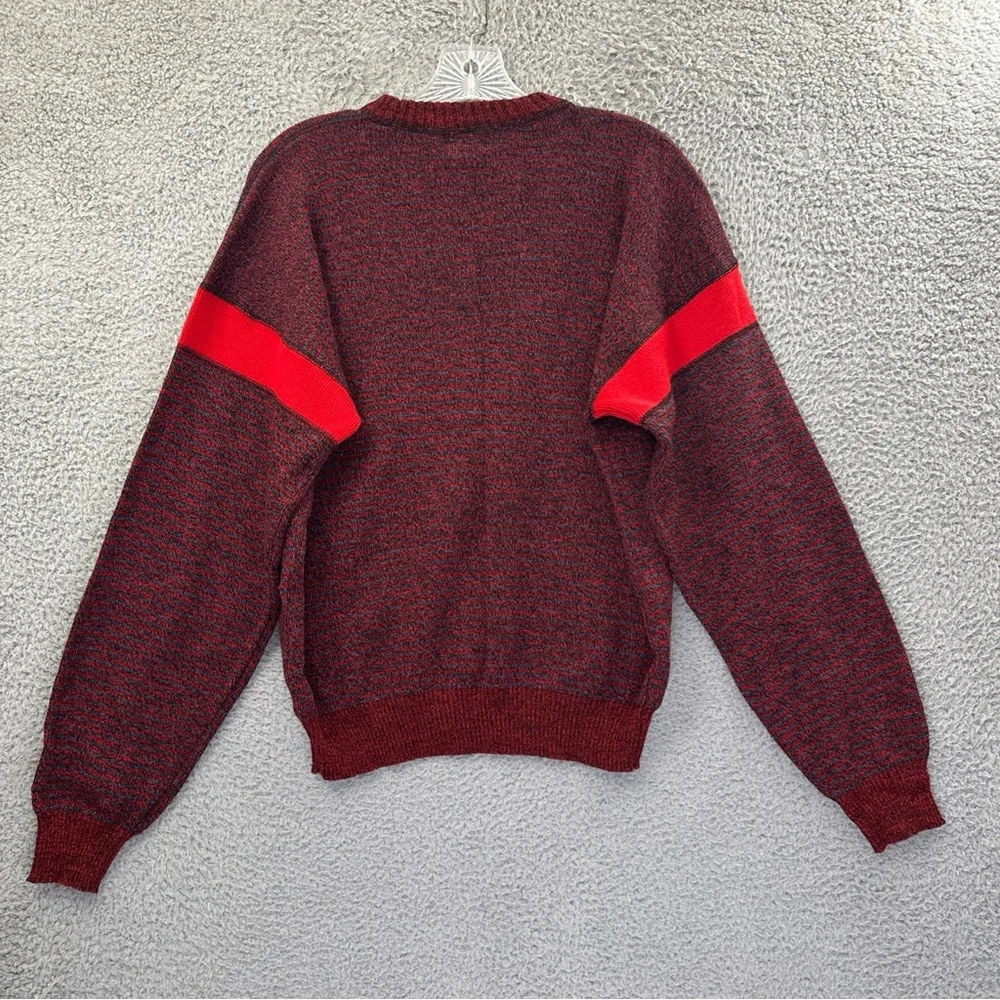Vintage Par Four Sportswear Knit Sweater Preppy Grandpa‎ Retro 90s Men's Medium